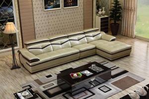Современный диван из натуральной кожи, GF096